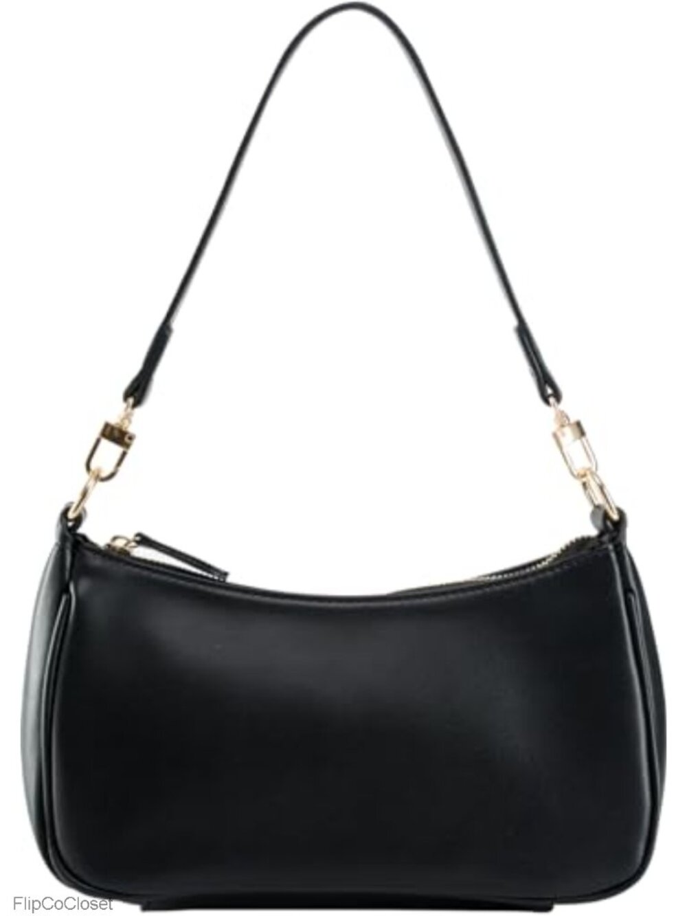 Women's PU Leather Crossbody Shoulder Bag with 2 Removable Straps Zipper